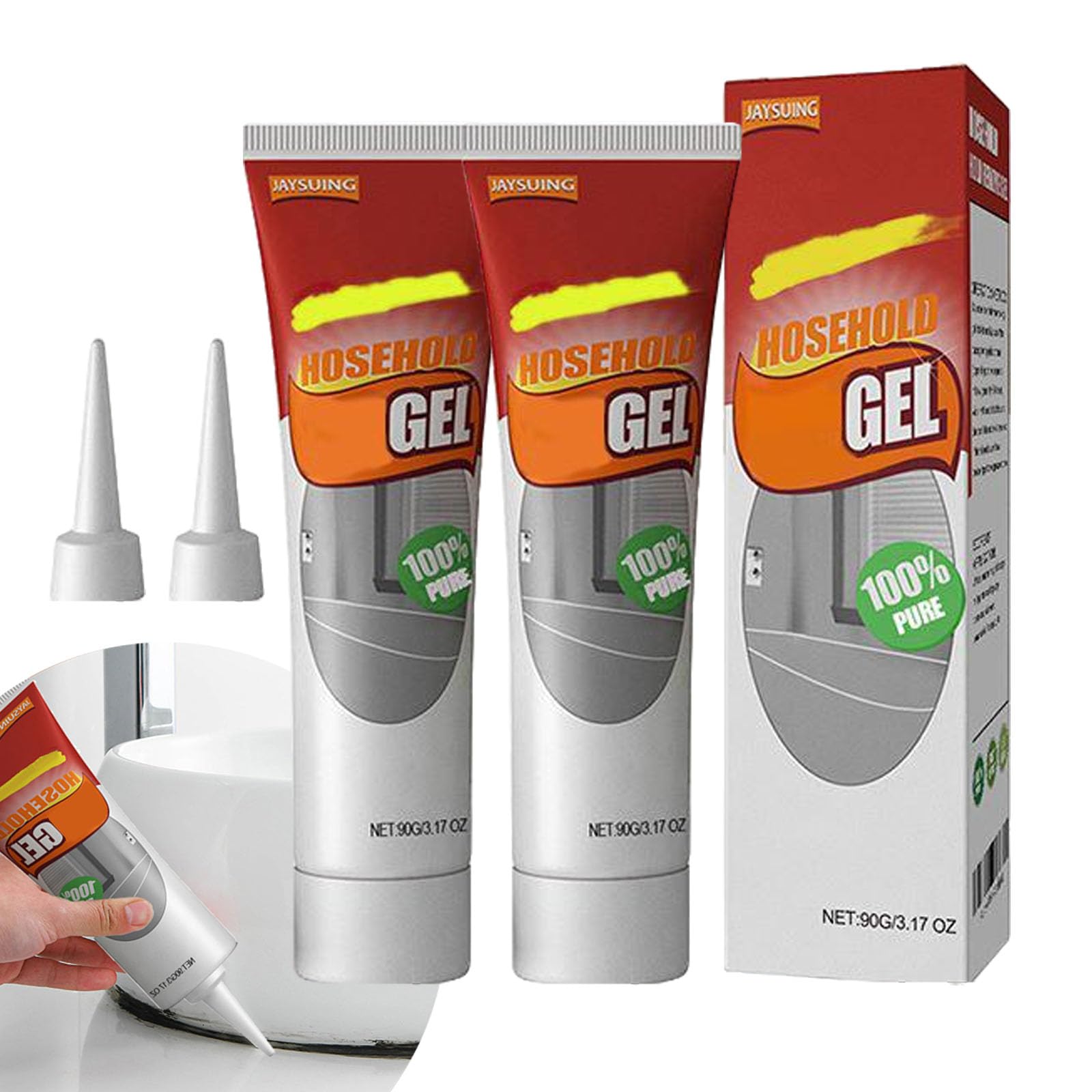 Household Stain Remover Gel for Refrigerator and Washing Machine Seals
| Bathroom/Kitchen Stain Cleaning Gel Suitable f